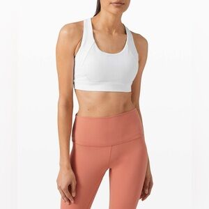 Lululemon Free To Be Elevated Bra White Size 8